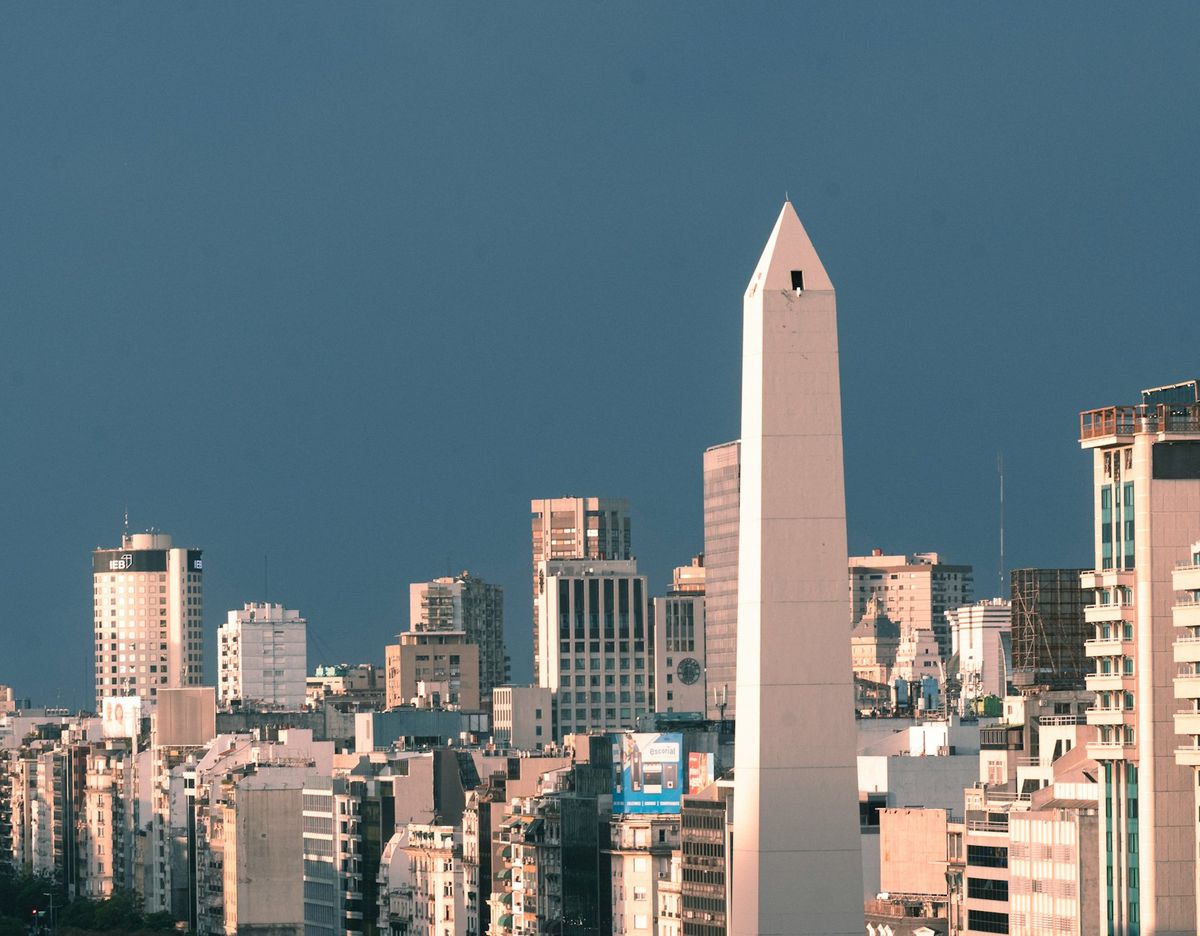 Obelisken i Buenos Aires sentrum