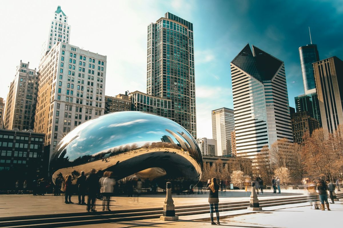 Chicagos skyline