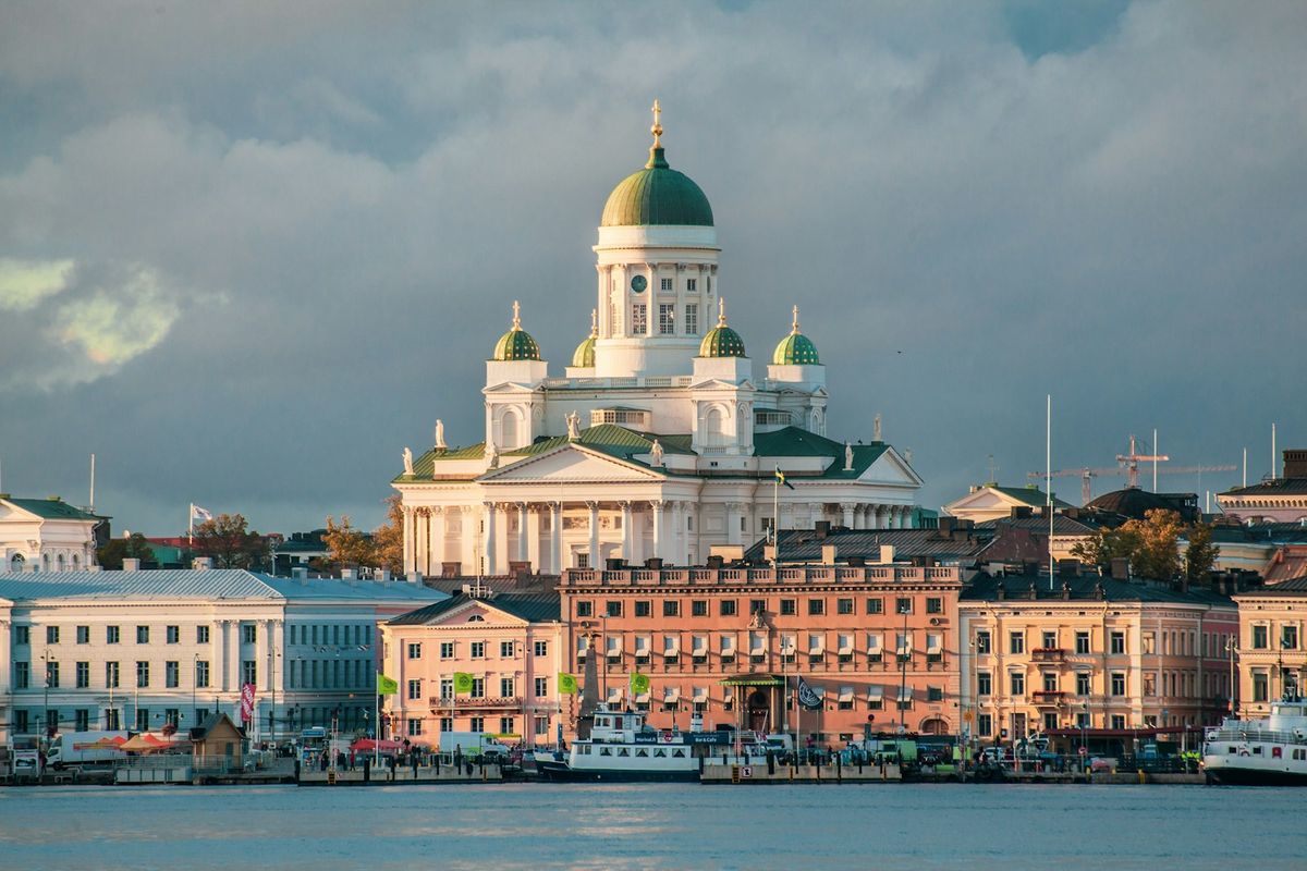 Helsinki domkirke ved havnen