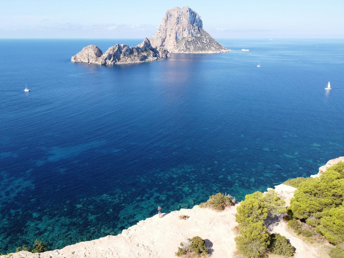 Es Vedra-klippen ved Ibiza