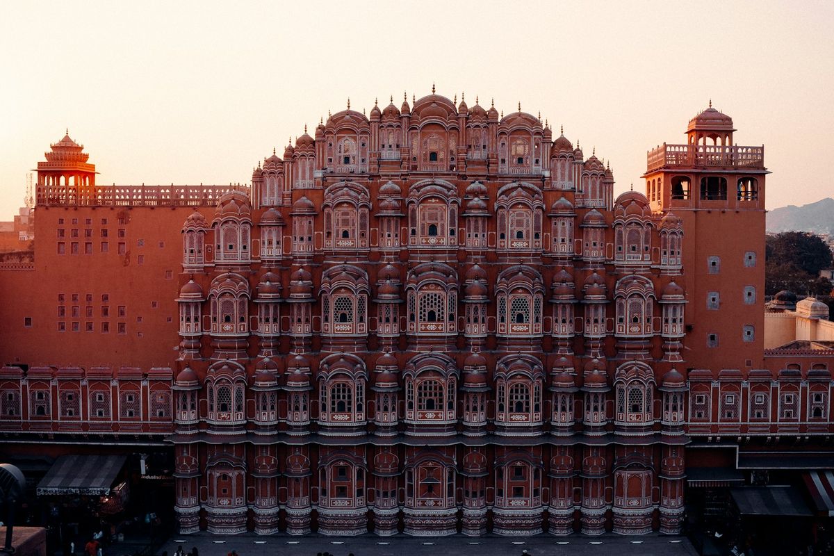 Hawa Mahal-palasset i Jaipur