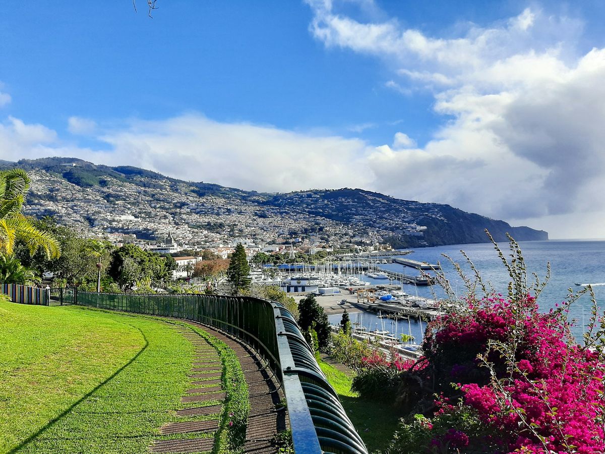 Funchal og kysten på Madeira