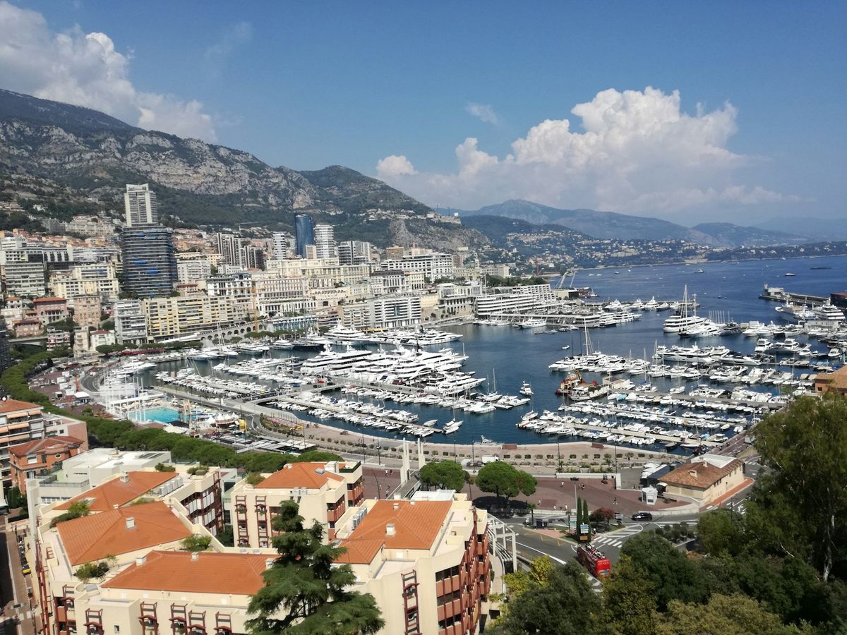 Monaco Monte Carlo havn og kystby
