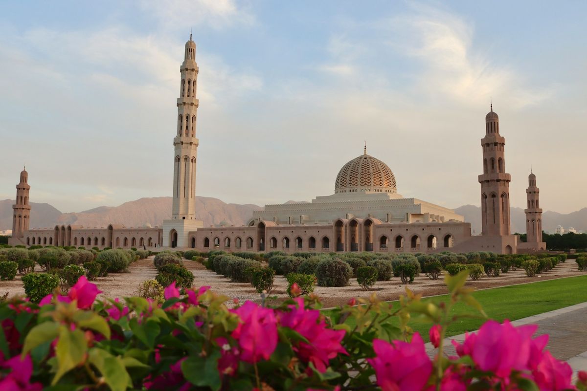 Sultan Qaboos-moskeen i Muscat