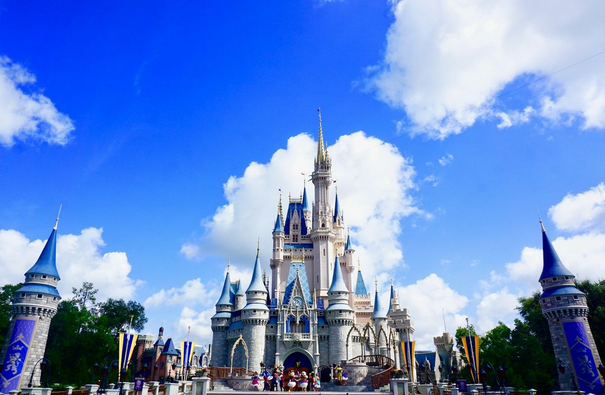 Slott i temapark i Orlando