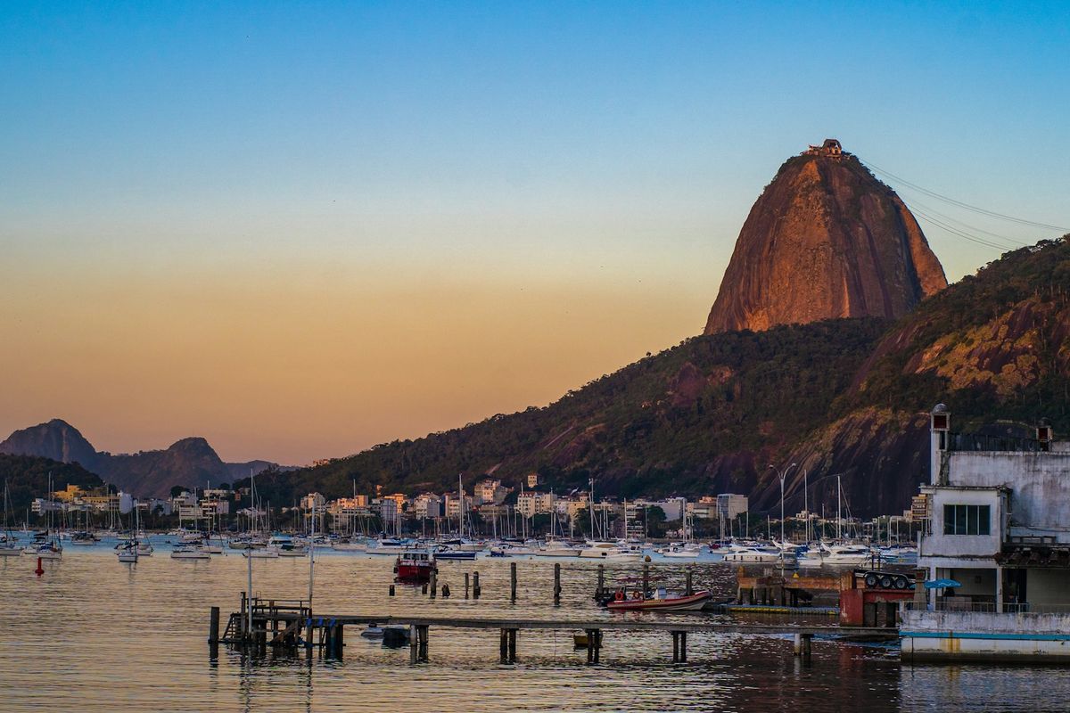 Sukkertoppen og bukten i Rio de Janeiro