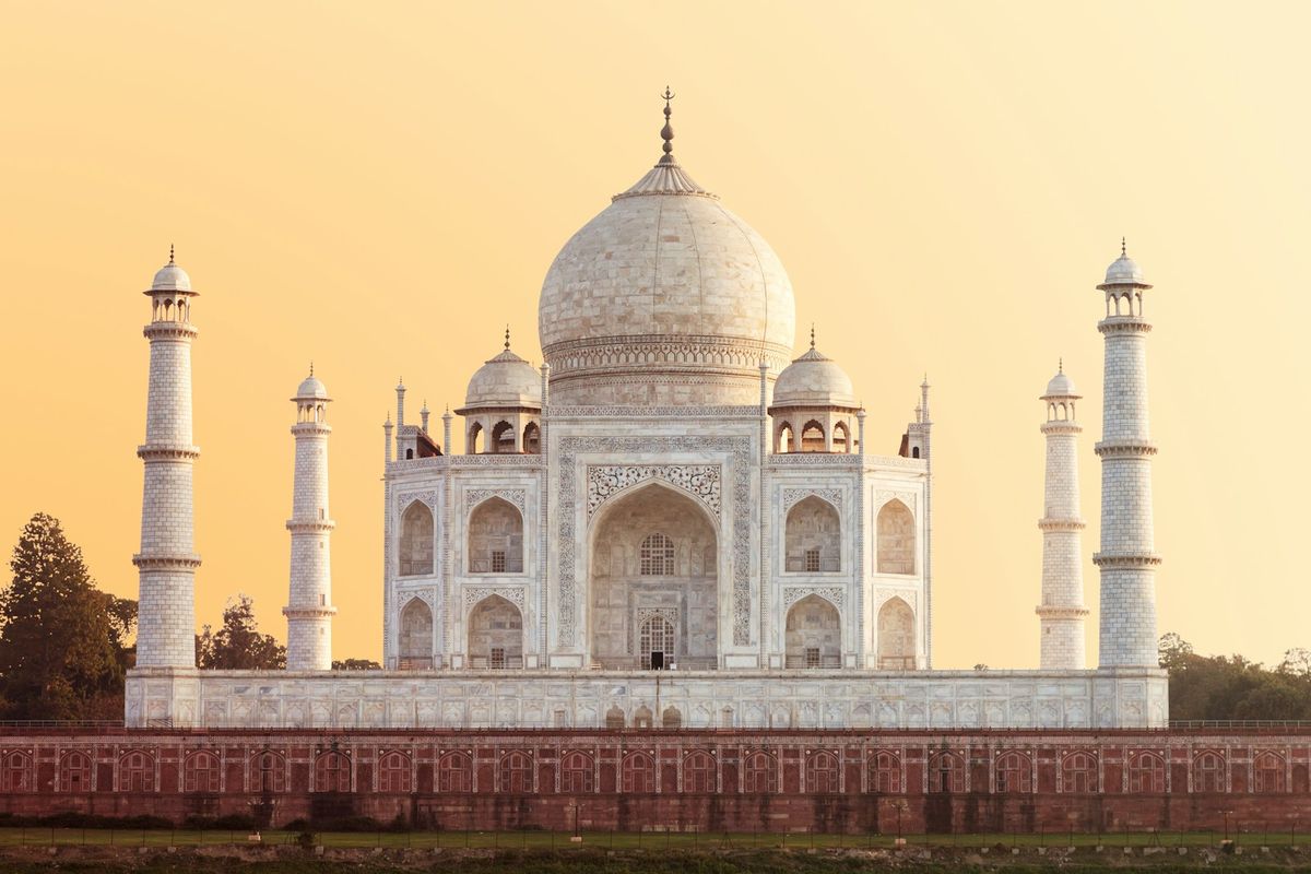 Taj Mahal i Agra, India