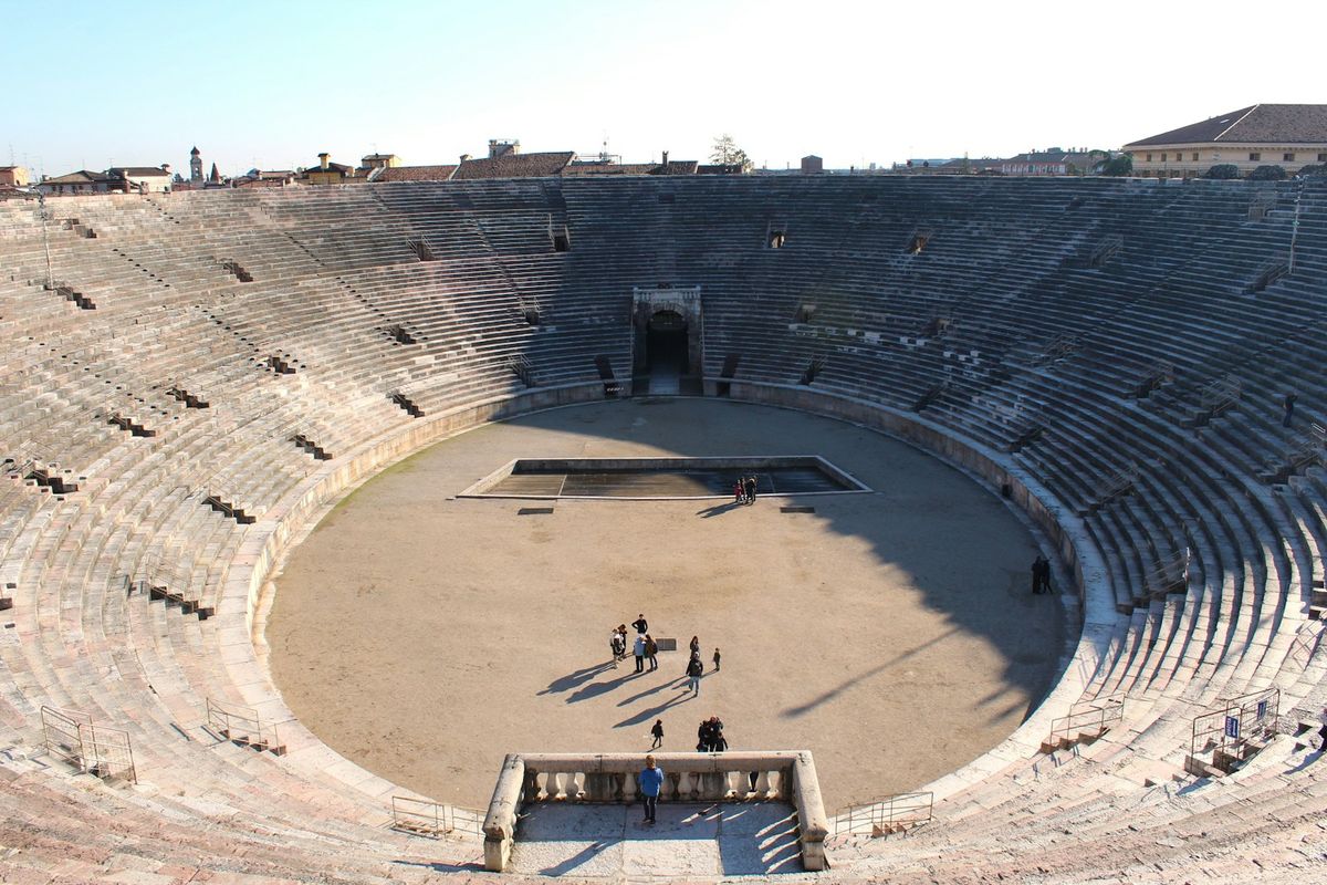 Arena di Verona, det romerske amfiteateret