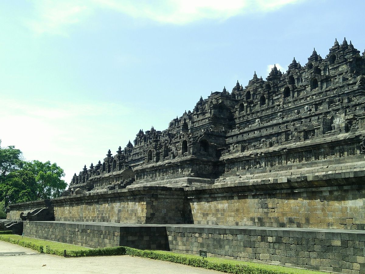 Borobudur-tempelet ved Yogyakarta