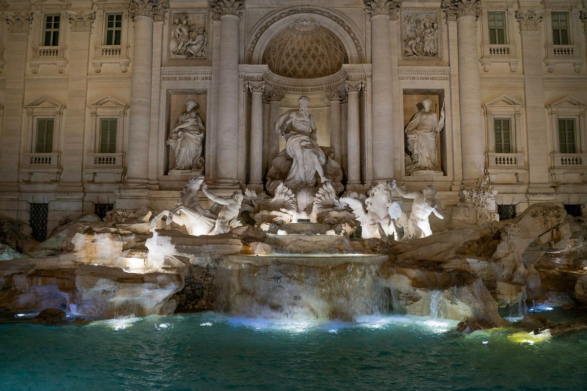Trevifontenen i Roma