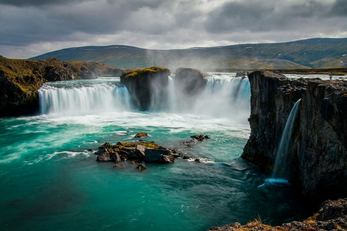 Dramatisk foss