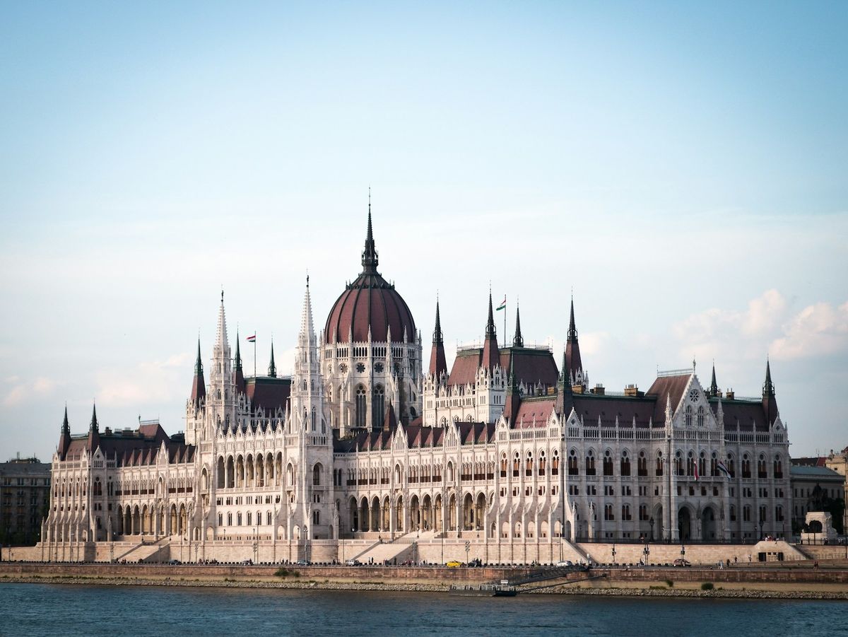 Budapests parlament ved Donau
