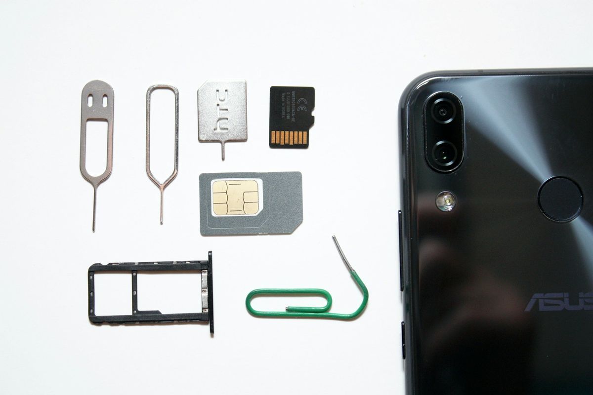 Mobiltelefon med SIM-kort
